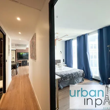 Urban Flat 128 - Art Rock 4bdr Flat Near Champs-elysees Appartamento *