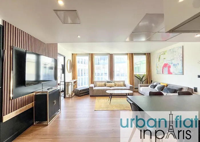 Urban Flat 128 - Art Rock 4Bdr Flat Near Champs-Elysees